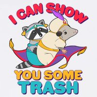 I Can Show You Some Trash Garment-Dyed Sweatshirt