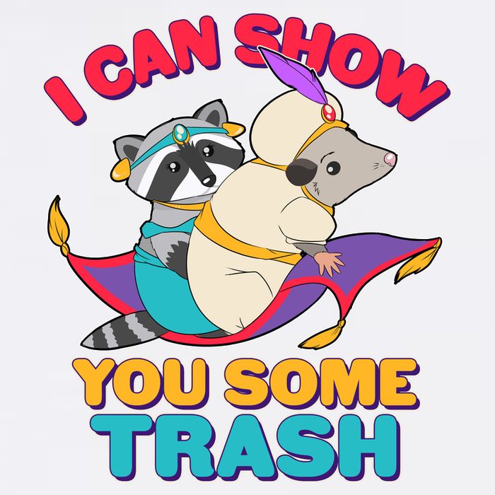 I Can Show You Some Trash Garment-Dyed Sweatshirt