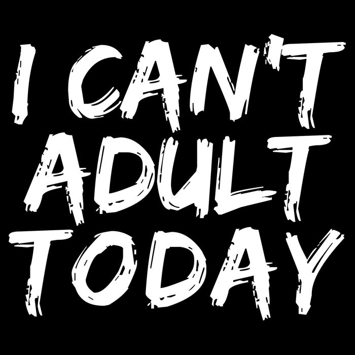 I Can't Adult Today Cooling Performance Crew T-Shirt