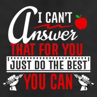 I Cant Answer That Just Do The Best You Can Garment-Dyed Fleece Hoodie