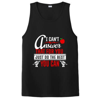 I Cant Answer That Just Do The Best You Can PosiCharge Competitor Tank