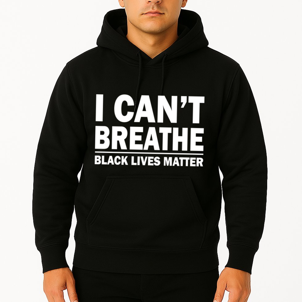 I Can't Breathe Black Lives Matter Hoodie