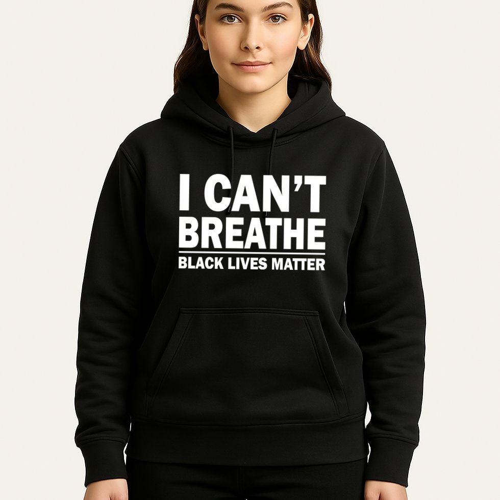I Can't Breathe Black Lives Matter Hoodie