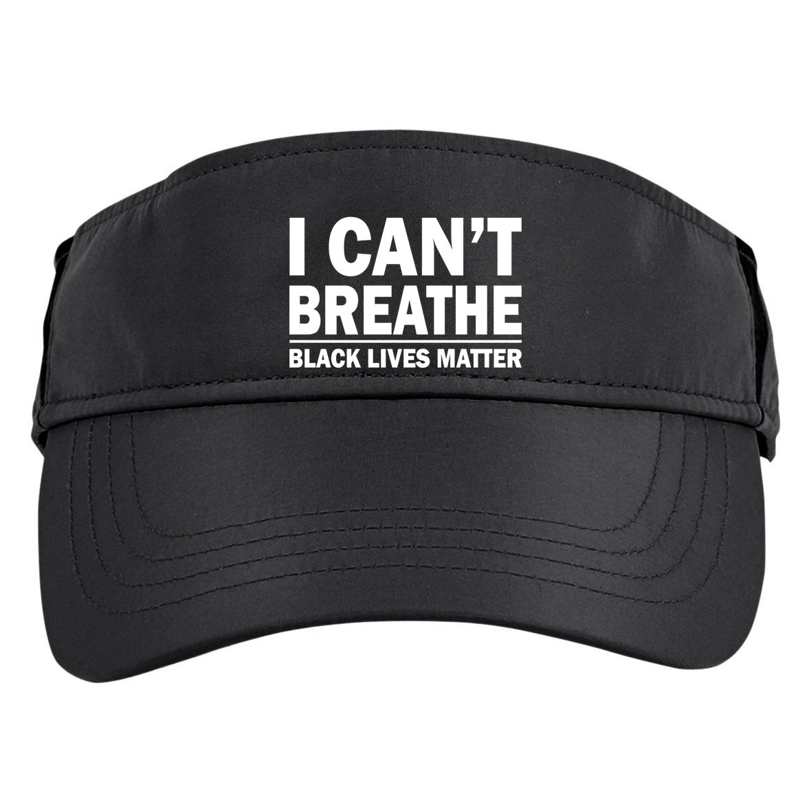 I Can't Breathe Black Lives Matter Adult Drive Performance Visor