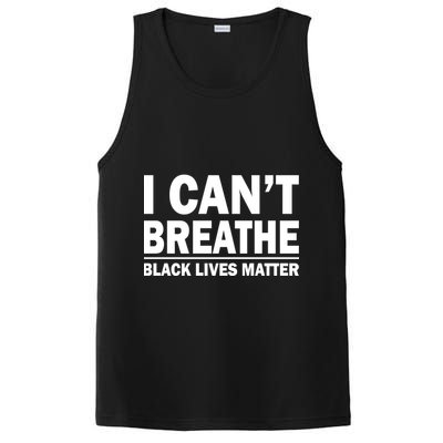 I Can't Breathe Black Lives Matter PosiCharge Competitor Tank