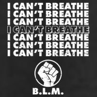 I Can't Breathe Black Lives Matter BLM Fist Adult Drive Performance Visor