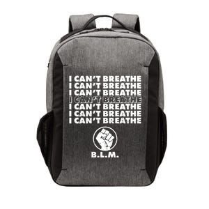 I Can't Breathe Black Lives Matter BLM Fist Vector Backpack