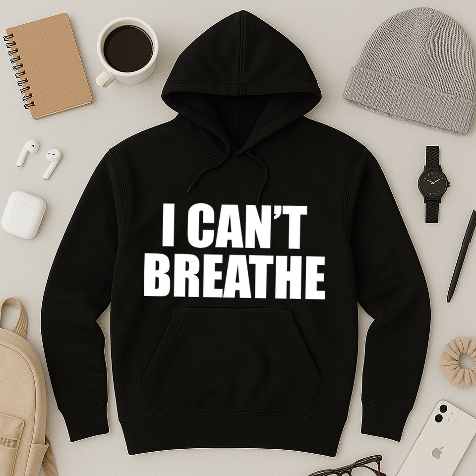I Can't Breathe George Floyd Black Lives Matter Hoodie