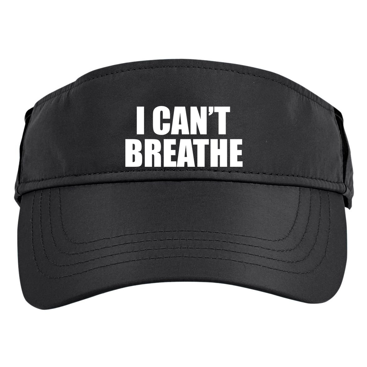 I Can't Breathe George Floyd Black Lives Matter Adult Drive Performance Visor