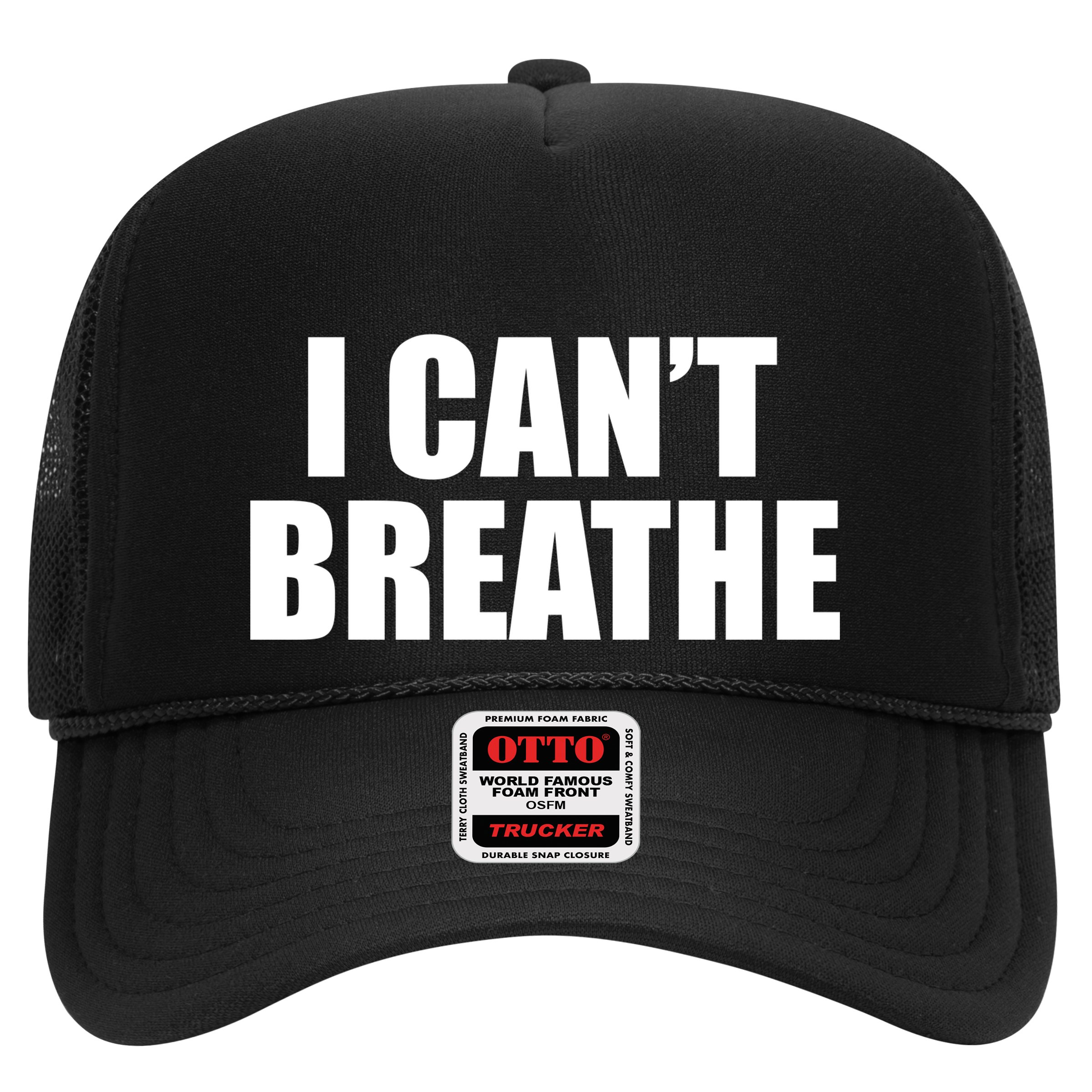 I Can't Breathe George Floyd Black Lives Matter Hat