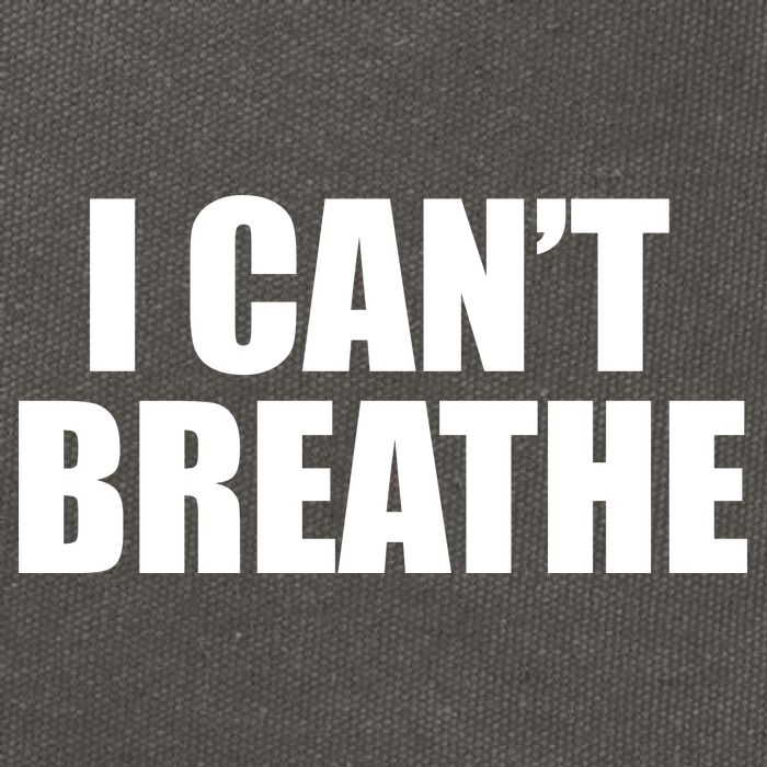 I Can't Breathe George Floyd Black Lives Matter Cotton Canvas Backpack