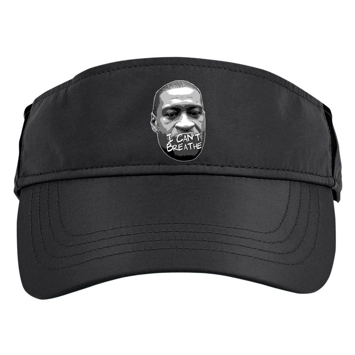 I Can't Breathe George Floyd BLM Adult Drive Performance Visor