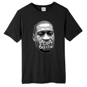 I Can't Breathe George Floyd BLM Tall Fusion ChromaSoft Performance T-Shirt