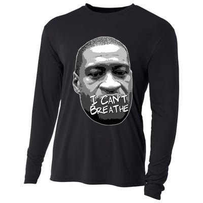I Can't Breathe George Floyd BLM Cooling Performance Long Sleeve Crew