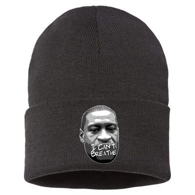 I Can't Breathe George Floyd BLM Sustainable Knit Beanie