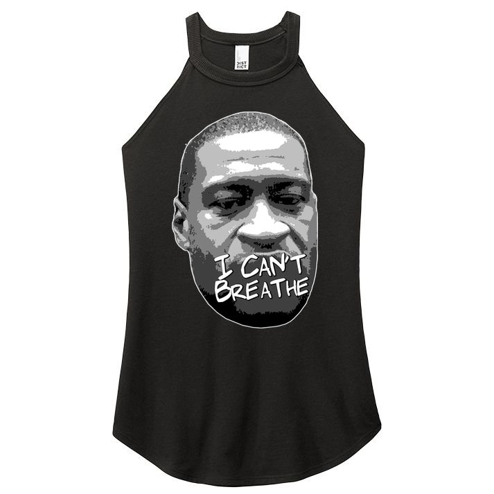 I Can't Breathe George Floyd BLM Women's Perfect Tri Rocker Tank