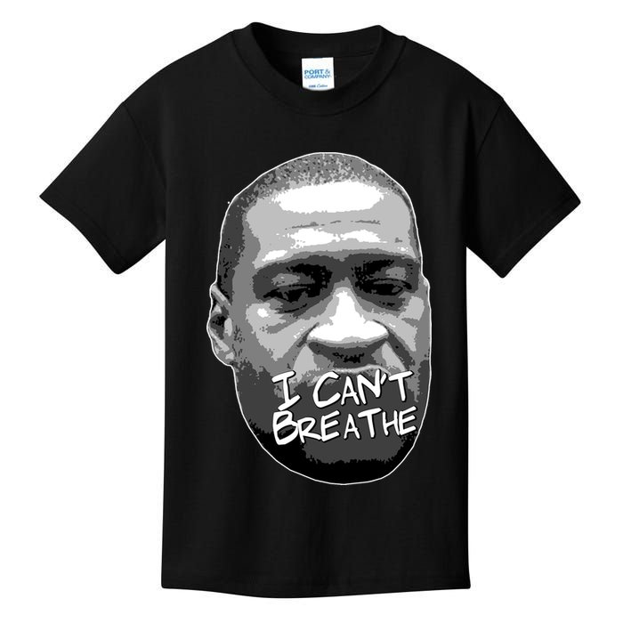 I Can't Breathe George Floyd BLM Kids T-Shirt
