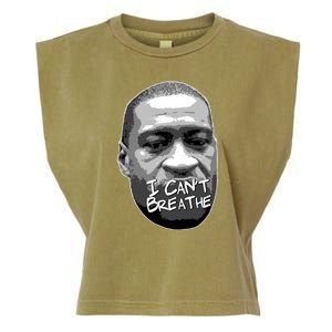 I Can't Breathe George Floyd BLM Garment-Dyed Women's Muscle Tee