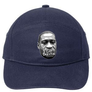 I Can't Breathe George Floyd BLM 7-Panel Snapback Hat