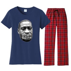 I Can't Breathe George Floyd BLM Women's Flannel Pajama Set