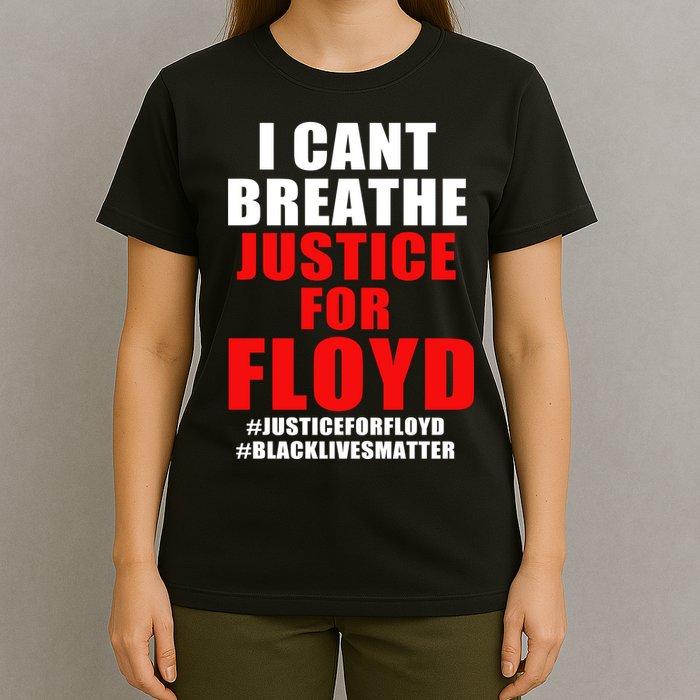 I Can't Breathe Justice For Floyd T-Shirt
