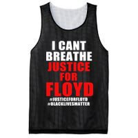 I Can't Breathe Justice For Floyd Mesh Reversible Basketball Jersey Tank