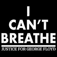 I Can't Breathe Justice For George Floyd Support BLM Flatbill Hat