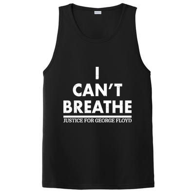 I Can't Breathe Justice For George Floyd Support BLM PosiCharge Competitor Tank