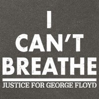 I Can't Breathe Justice For George Floyd Support BLM Cotton Canvas Backpack