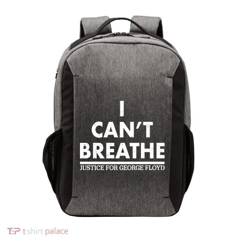 I Can't Breathe Justice For George Floyd Support BLM Vector Backpack