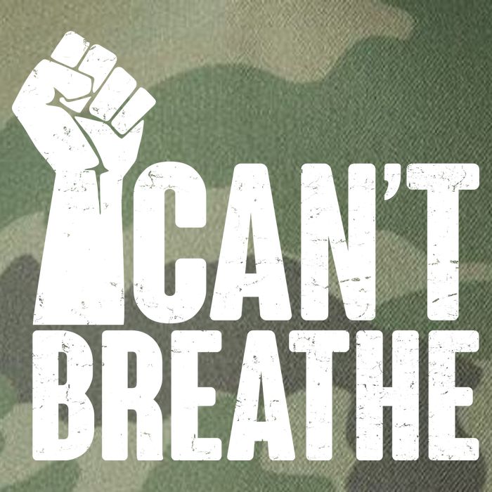 I Can't Breathe Protest Fist George Floyd Legacy Tie Dye Trucker Hat