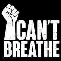 I Can't Breathe Protest Fist George Floyd Flexfit Unipanel Trucker Cap