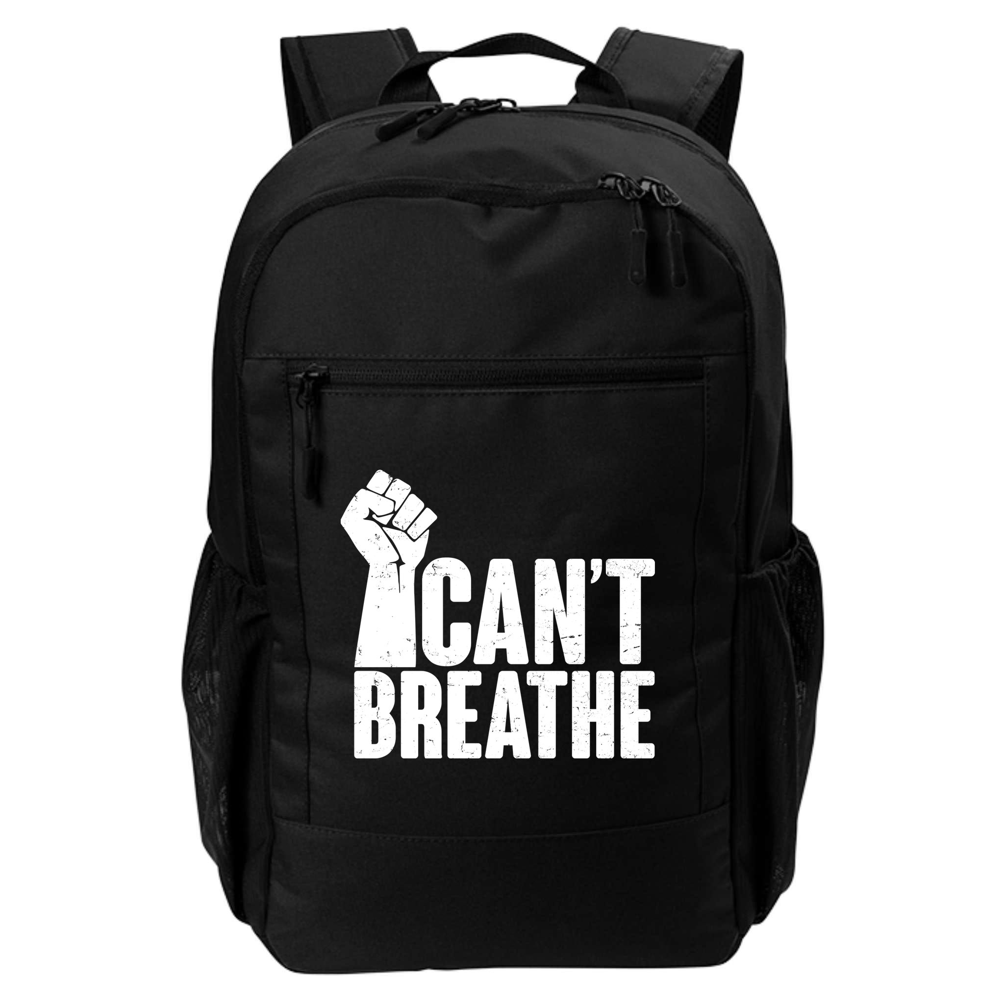 I Can't Breathe Protest Fist George Floyd Backpack