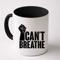 I Can't Breathe Protest Fist George Floyd Mug