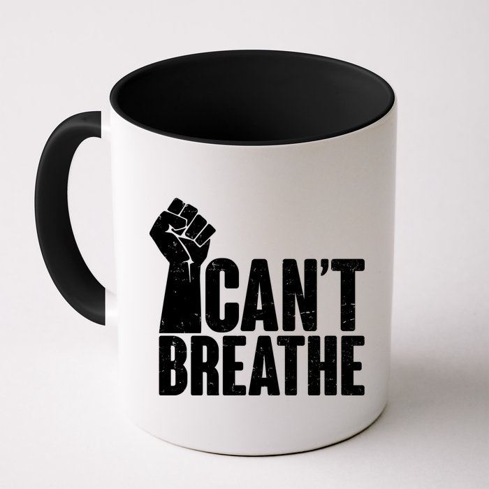 I Can't Breathe Protest Fist George Floyd Mug