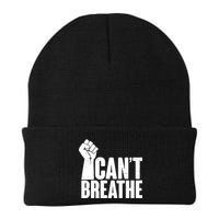 I Can't Breathe Protest Fist George Floyd Beanie
