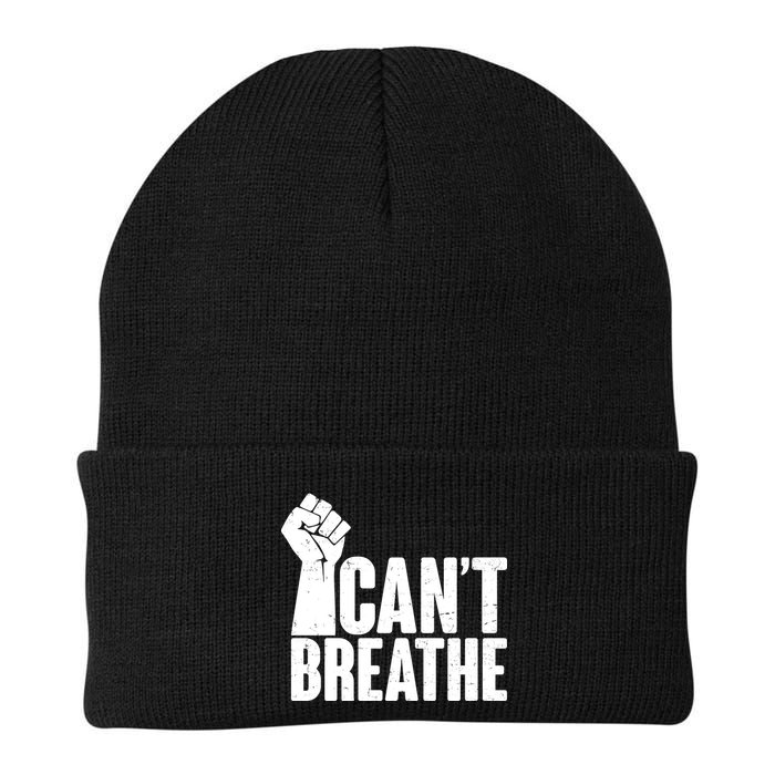 I Can't Breathe Protest Fist George Floyd Beanie