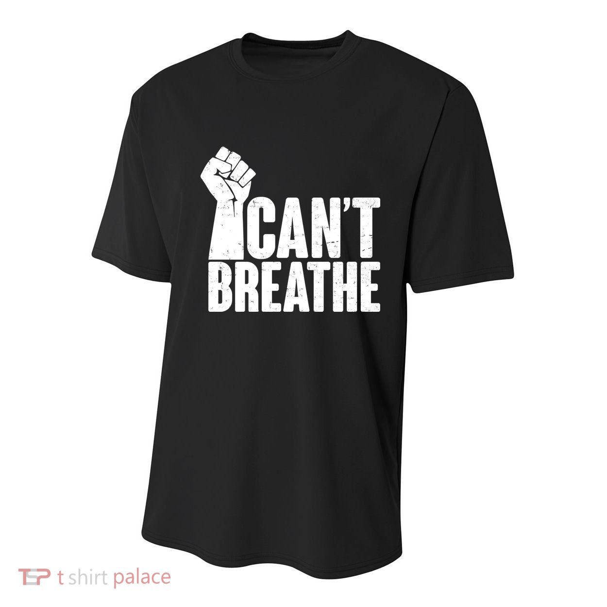 I Can't Breathe Protest Fist George Floyd Youth Performance Sprint T-Shirt