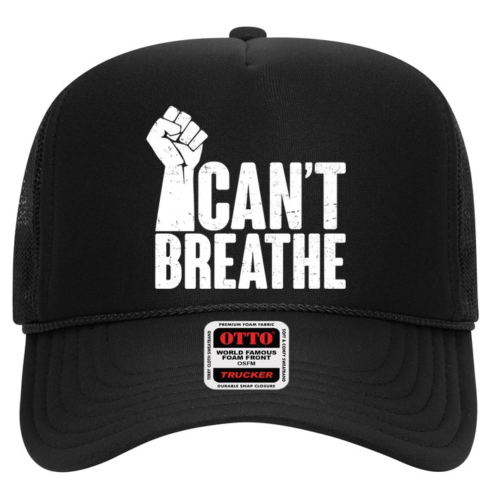 I Can't Breathe Protest Fist George Floyd Trucker Hat