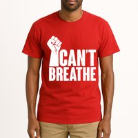 I Can't Breathe Protest Fist George Floyd Tall T-Shirt