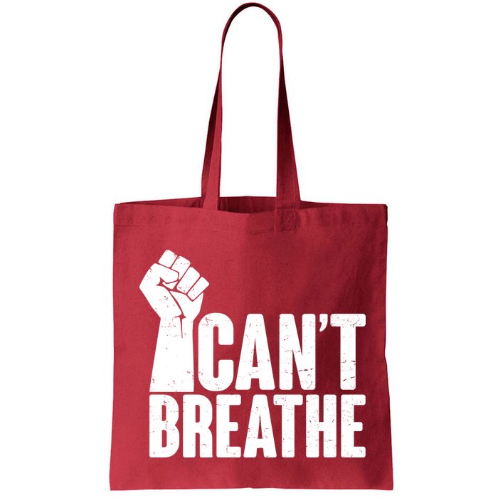 I Can't Breathe Protest Fist George Floyd Bag