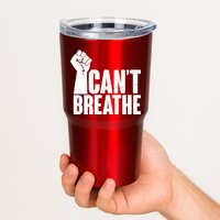I Can't Breathe Protest Fist George Floyd Tumbler