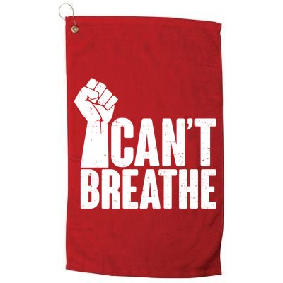 I Can't Breathe Protest Fist George Floyd Golf Towel