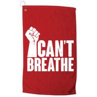 I Can't Breathe Protest Fist George Floyd Golf Towel