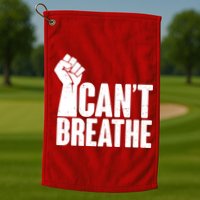 I Can't Breathe Protest Fist George Floyd Golf Towel