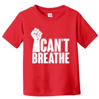 I Can't Breathe Protest Fist George Floyd Toddler T-Shirt