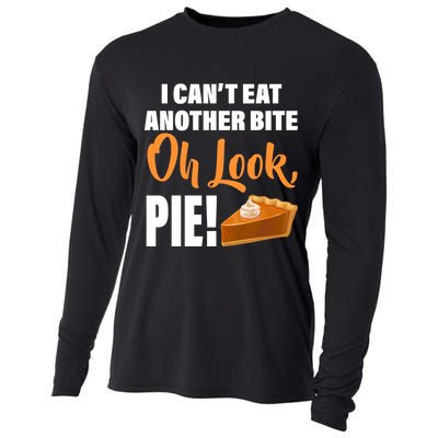 I Can't Eat Another Bite Oh Look PIE! Cooling Performance Long Sleeve Crew