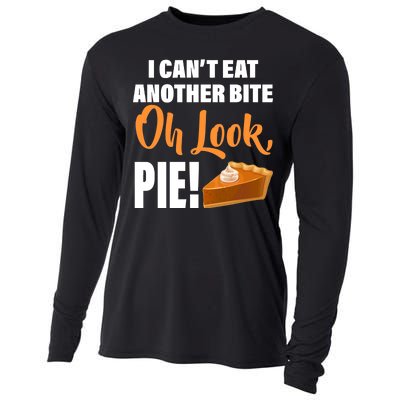 I Can't Eat Another Bite Oh Look PIE! Cooling Performance Long Sleeve Crew