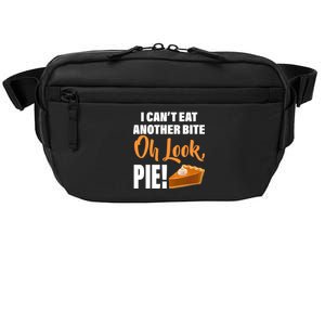 I Can't Eat Another Bite Oh Look PIE! Crossbody Pack