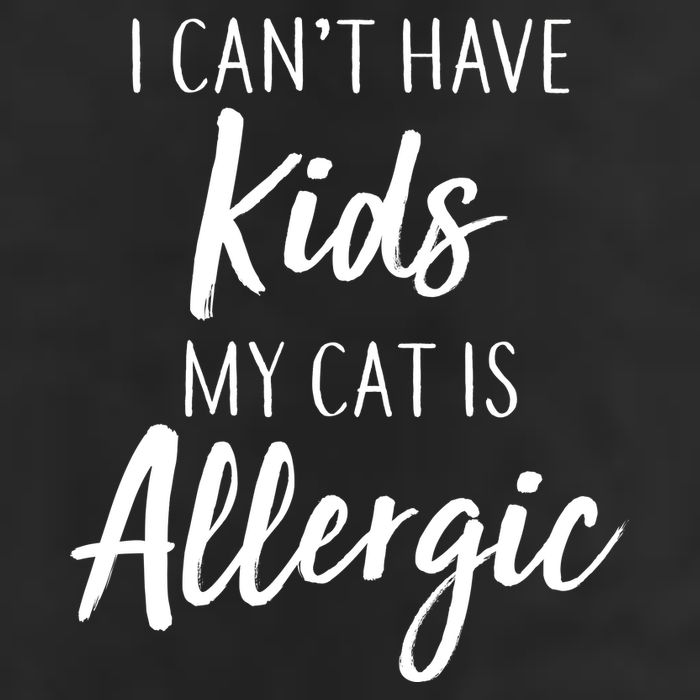 I Can't Have Kids My Cat Is Allergic Golf Towel